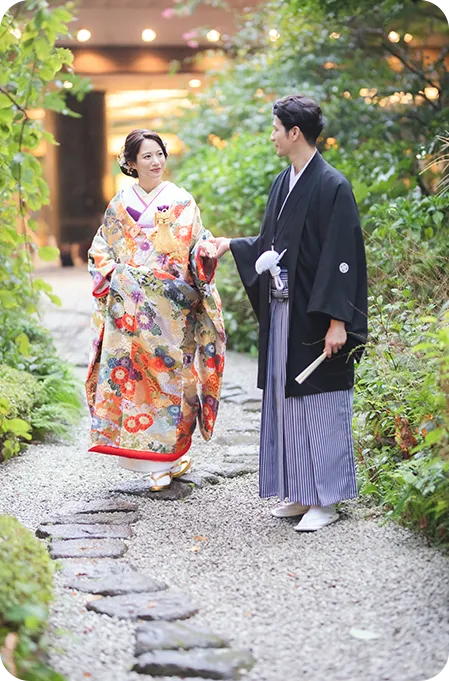ホテル雅叙園でフォトウェディング