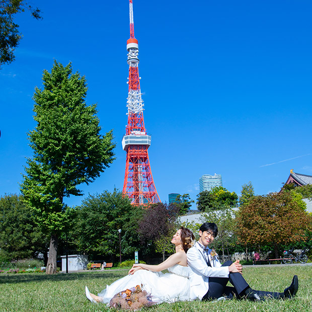 写真:区立芝公園（東京タワー）で撮影したフォトギャラリー