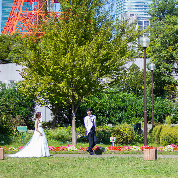 写真:区立芝公園（東京タワー）で撮影したフォトギャラリー