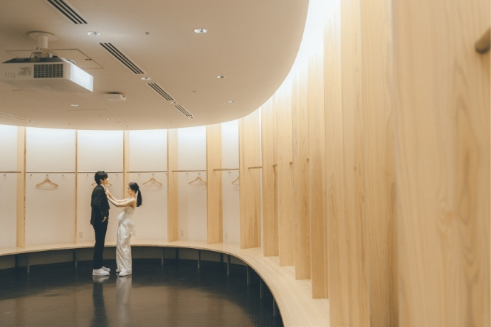 選手ロッカールーム