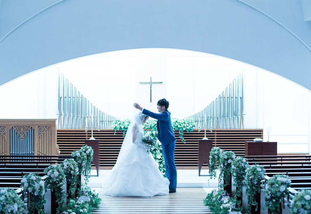 チャペルフォト｜前撮り・フォトウェディング・結婚写真なら【ワタベ 