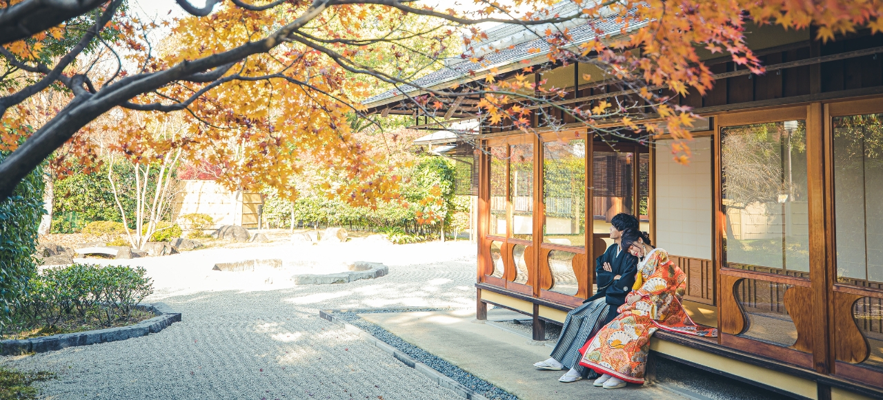 白川公園（茶室）フォト