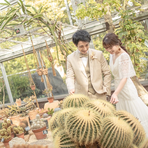 福岡市植物園 フォトウェディング