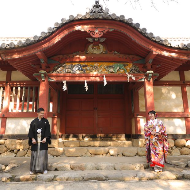 道後温泉本館&道後公園 フォトウェディング