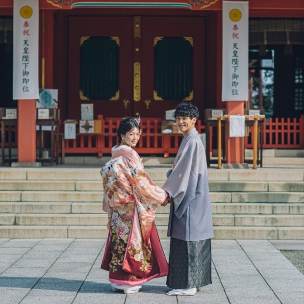 藤崎八旛宮 フォトウェディング