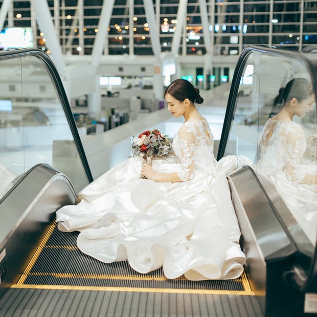 福岡空港 フォトウェディング