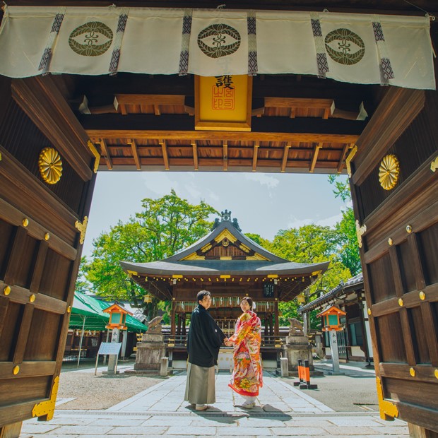 護王神社 フォトウェディング