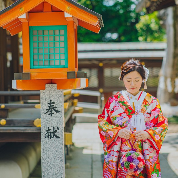 護王神社 フォトウェディング