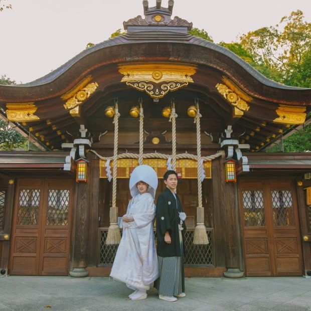 護王神社 フォトウェディング