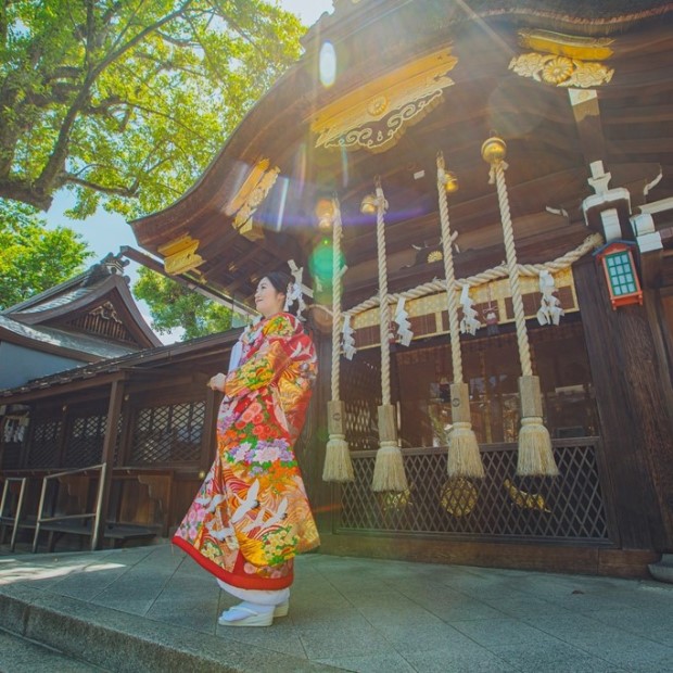 護王神社 フォトウェディング