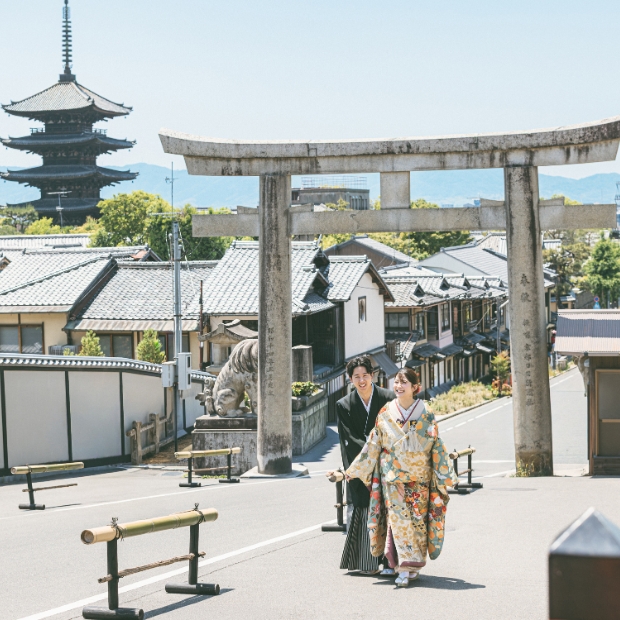 東山散策 フォトウェディング