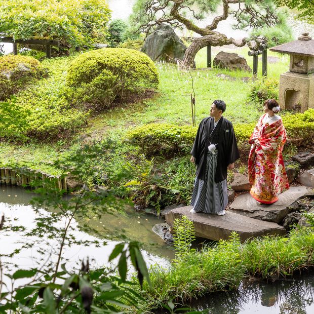 肥後細川庭園 フォトウェディング