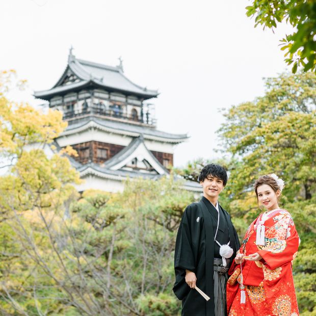 広島城 フォトウェディング