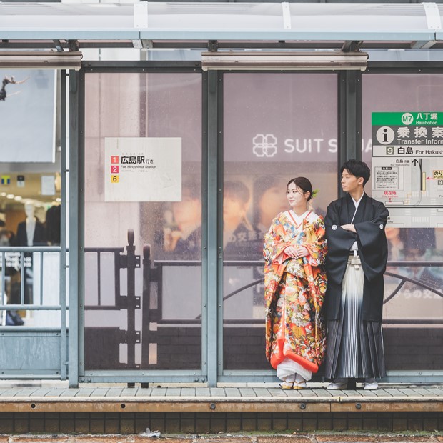 広島本通り商店街 フォトウェディング