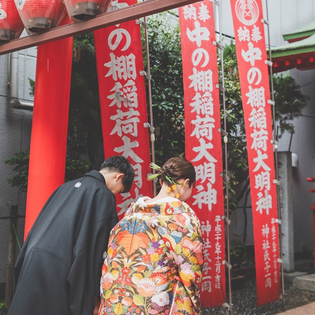 広島本通り商店街 フォトウェディング