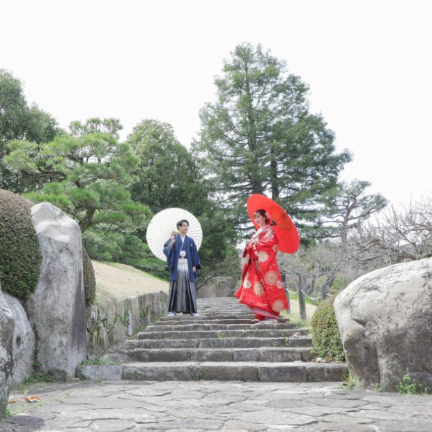 三景園 フォトウェディング