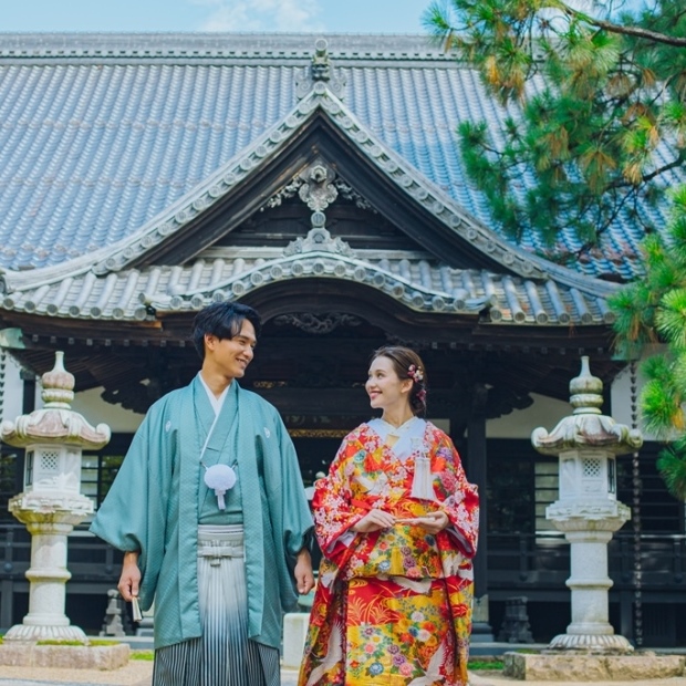 日本庭園 フォトウェディング