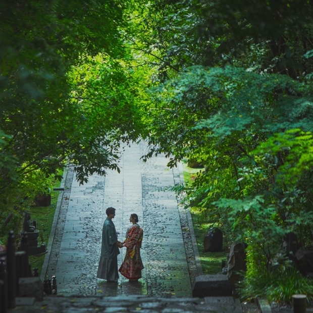 日本庭園（輪王寺） フォトウェディング