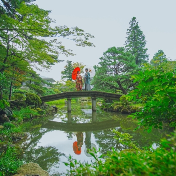 日本庭園 フォトウェディング