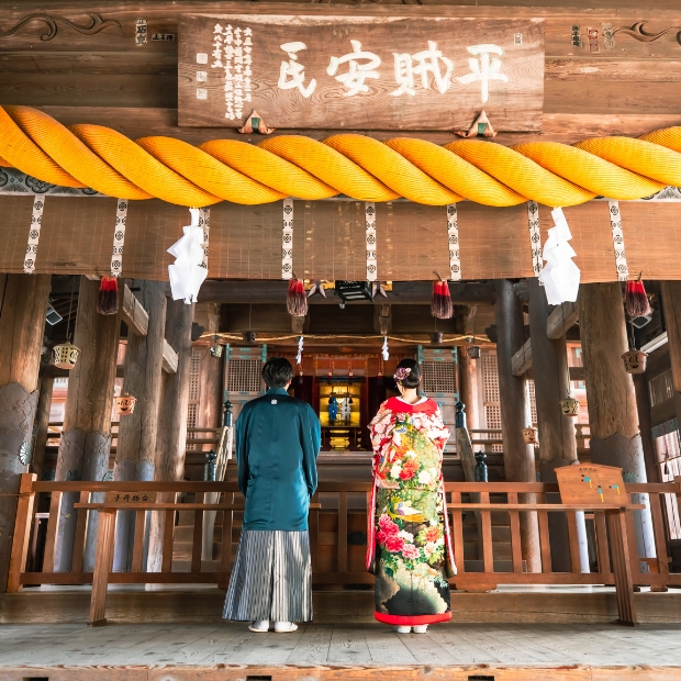 吉備津神社 フォトウェディング