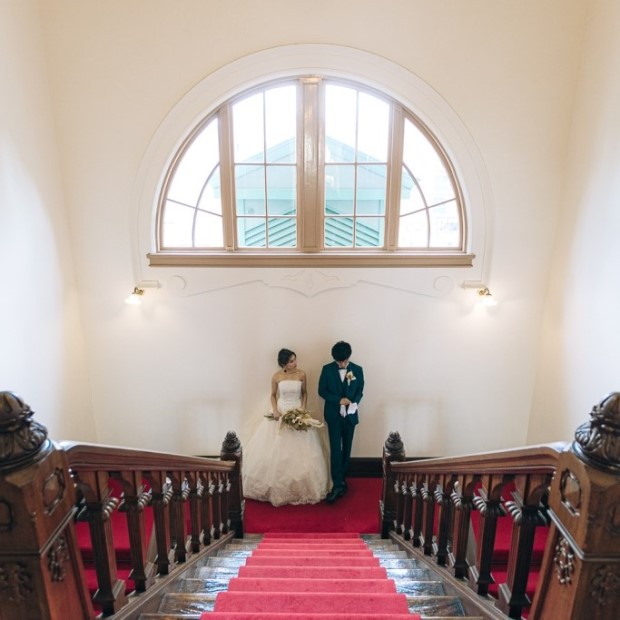旧福岡県公会堂貴賓館 フォトウェディング
