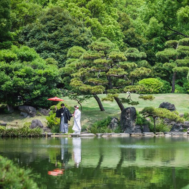 清澄庭園 フォトウェディング