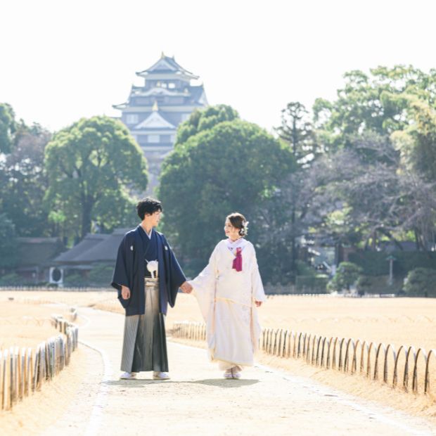 岡山後楽園 フォトウェディング