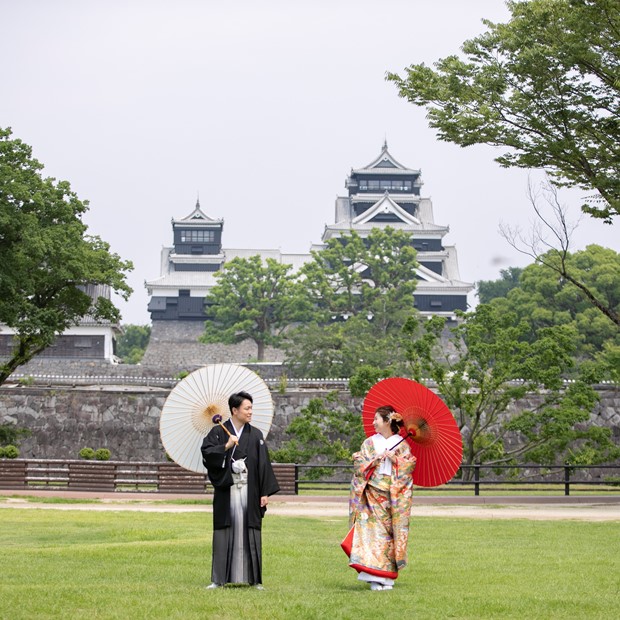 熊本城 フォトウェディング