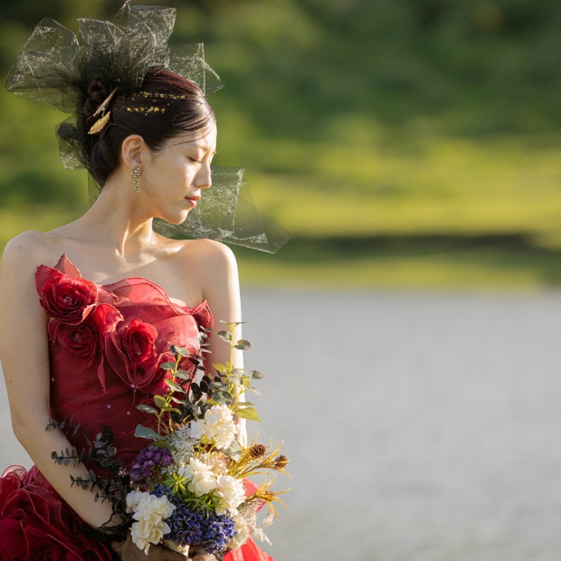 草千里ヶ浜 フォトウェディング