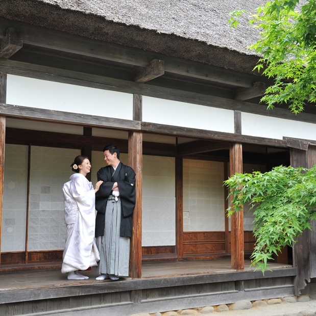 国営みちのく杜の湖畔公園 フォトウェディング