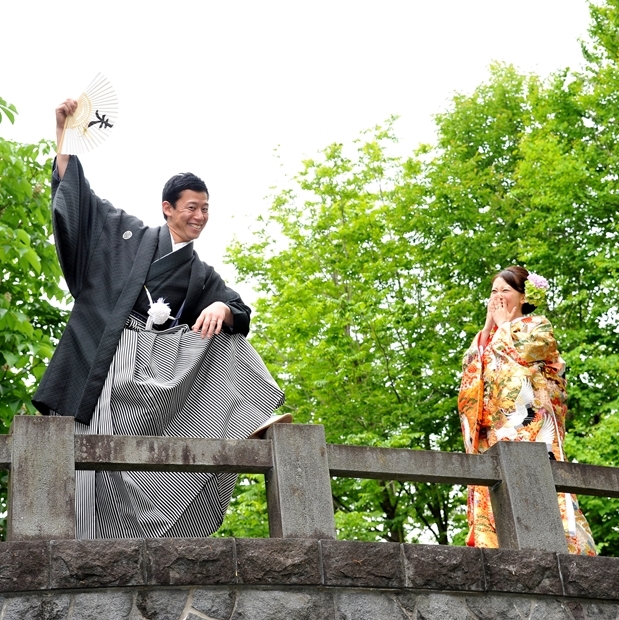 国営みちのく杜の湖畔公園 フォトウェディング