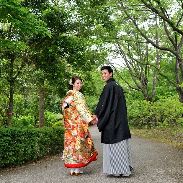 国営みちのく杜の湖畔公園 フォトウェディング