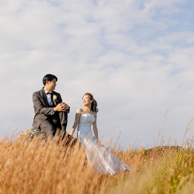 押戸石の丘 フォトウェディング