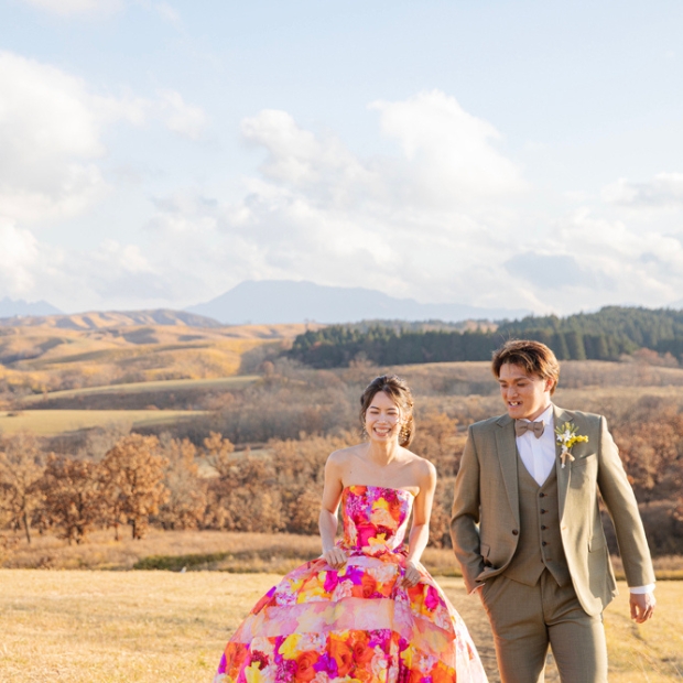 押戸石の丘 フォトウェディング