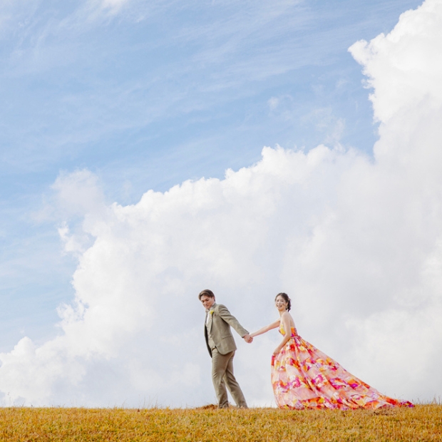 押戸石の丘 フォトウェディング