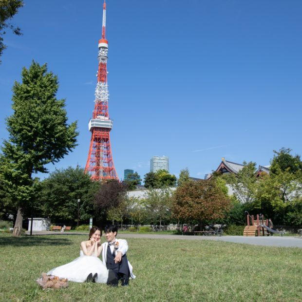 区立芝公園／東京タワー フォトウェディング
