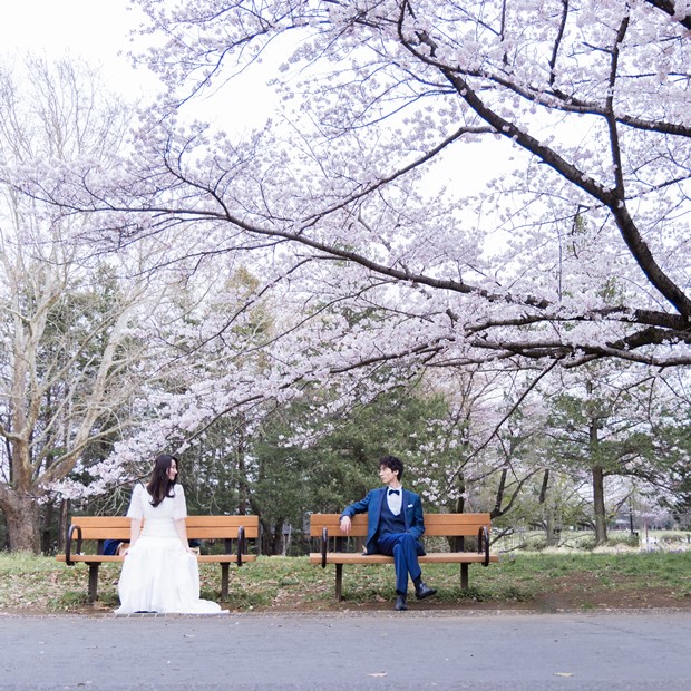 昭和記念公園 フォトウェディング