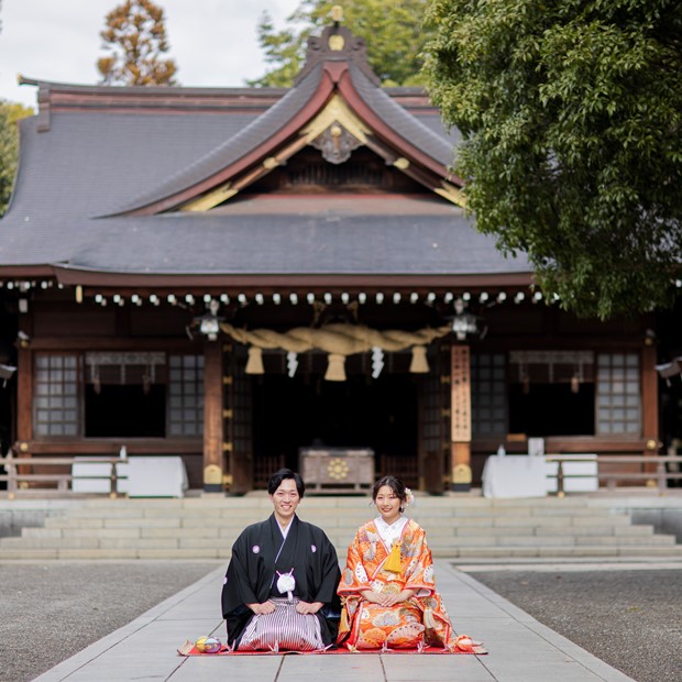 水前寺公園 フォトウェディング