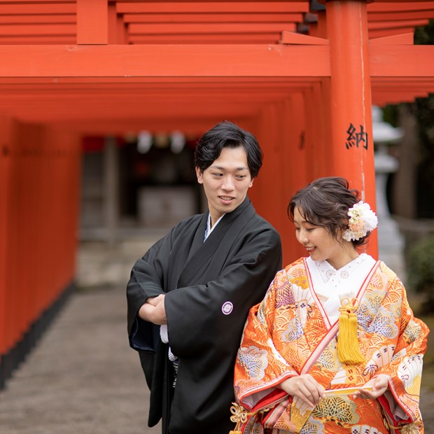 水前寺公園 フォトウェディング