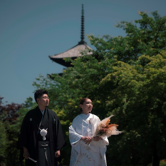 東寺 フォトウェディング