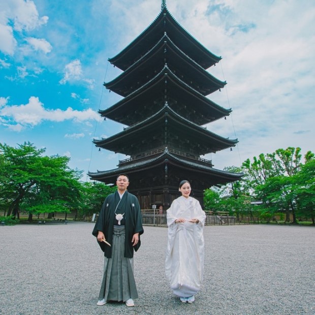 東寺 フォトウェディング