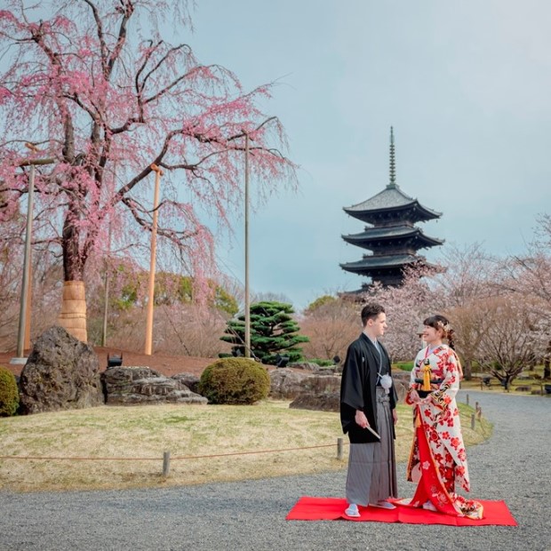 東寺 フォトウェディング