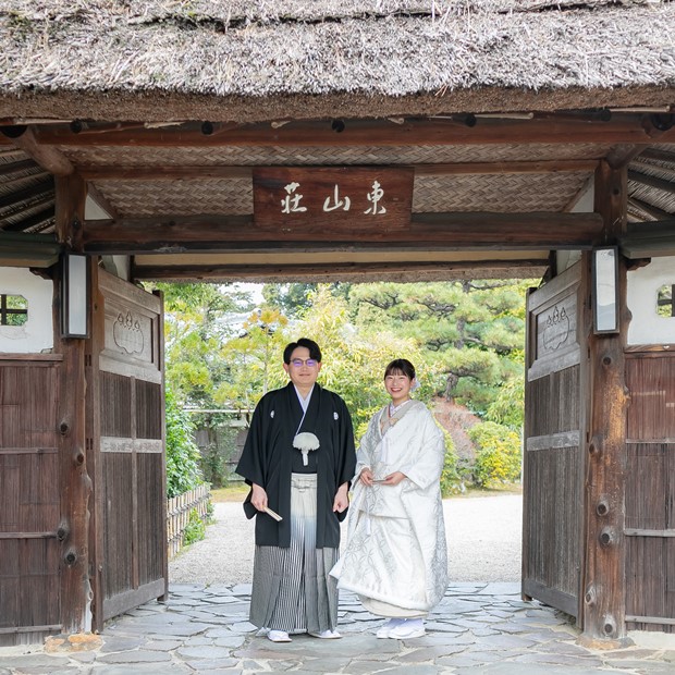 東山荘 フォトウェディング