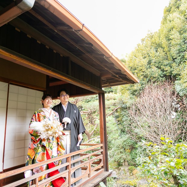 東山荘 フォトウェディング