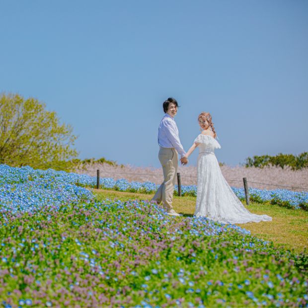 海の中道海浜公園 フォトウェディング