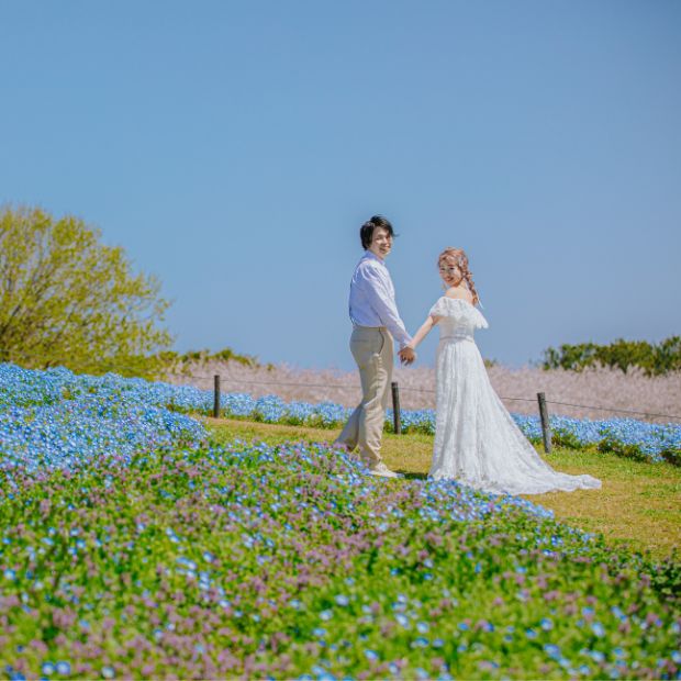 海の中道海浜公園 フォトウェディング