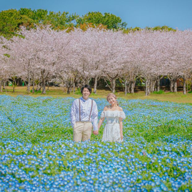 海の中道海浜公園 フォトウェディング