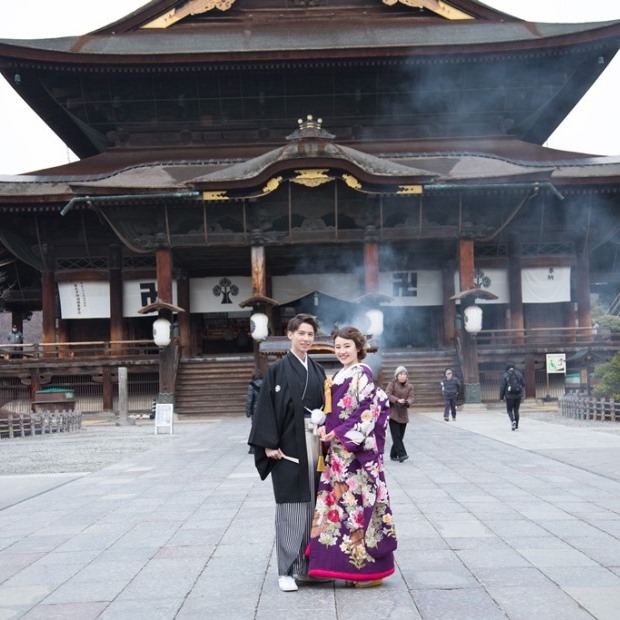 善光寺 フォトウェディング