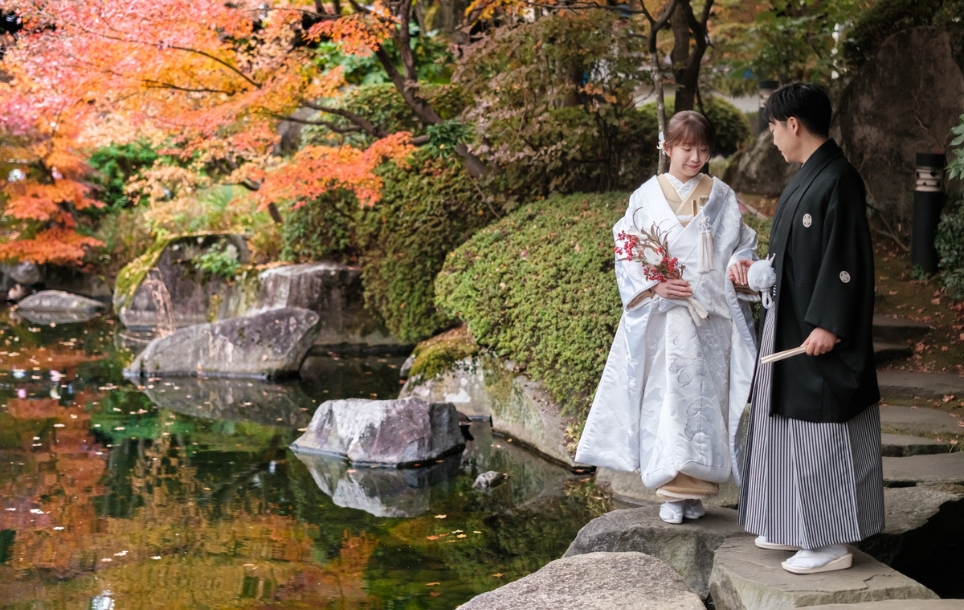 前撮り 目白庭園