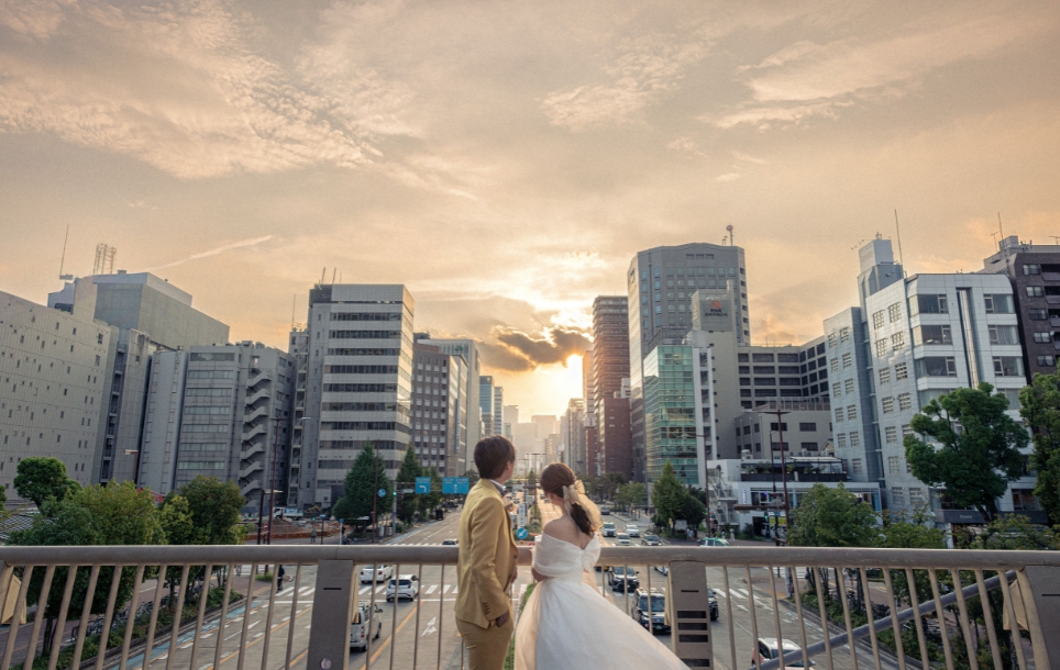 前撮り 中部電力 MIRAI TOWER＆オアシス21